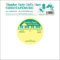 本日、VIDEOTAPEMUSIC 『Slumber Party Girl's Diary』限定7inch＋DLの店頭発売日です。