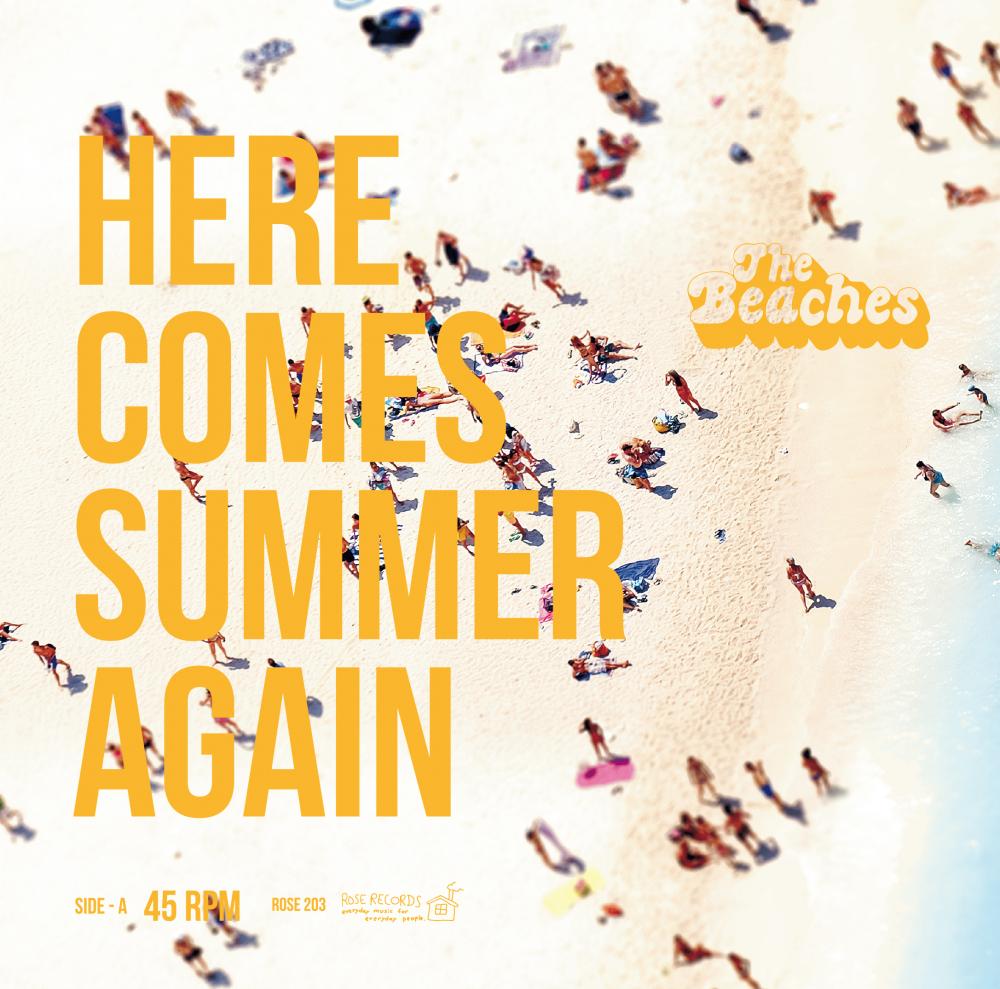 THE BEACHES『Here Comes Summer Again』ジャケットデザイン変更のお知らせ