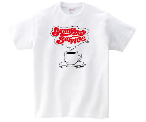 ROSE RECORDSオンラインショップにてサニーデイ・サービスのTシャツの販売を開始しました。